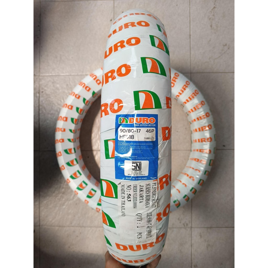 Diskon ( Hf918 -Ring 17) Duro Ban Import Thai Lok ( 90/100 80/110/120/130 70 17 ) Motor Sport