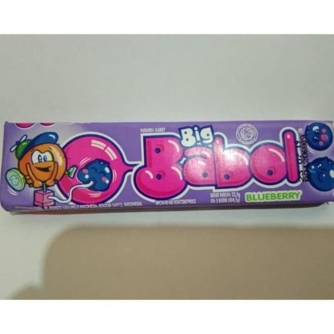 

New Item BIG BABOL BLUEBERRY 22.5G