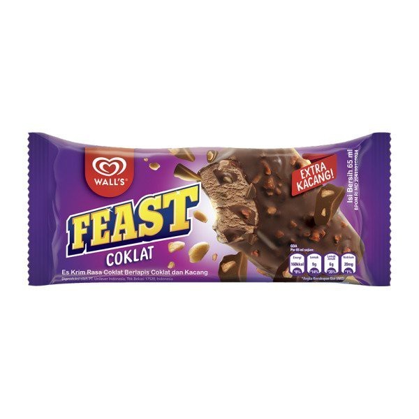 

New Item FEAST CHOCOLATE PER PCS