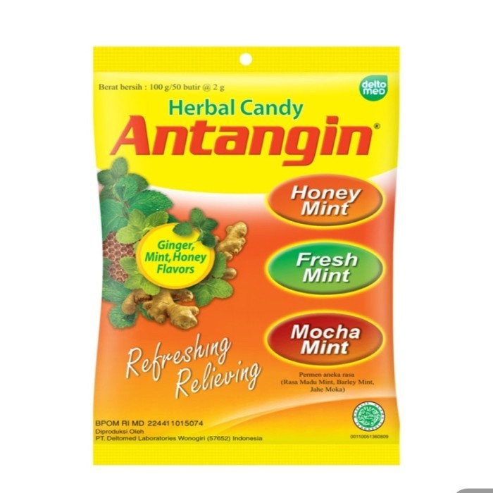 

ANTANGIN HERBAL CANDY 100G PER BUNGKUS