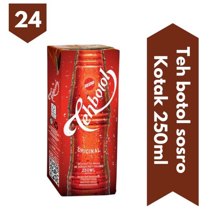

NEW ITEM MINUMAN SOSRO TEH BOTOL ORIGINAL 250ml
