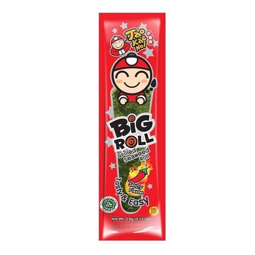 

NEW ITEM SNACK TAO KAE NOI BIG ROLL SPICY 3.6G