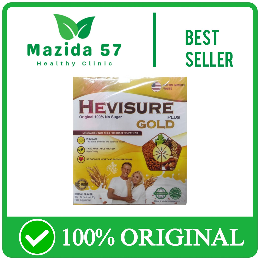

Hevisure Gold Asli Original Susu Diabetes Kencing Manis Ampuh Atasi Gula Darah Tinggi BPOM Original Asli Ampuh