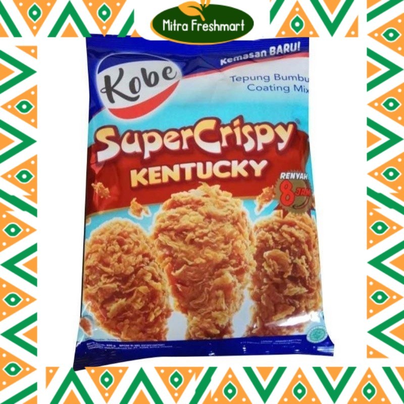 

KOBE TEPUNG SUPER CRISPY KENTUCY 850 gram