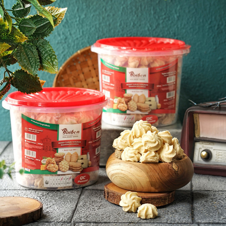 

Binbon Sealware Series Kue Kacang - Mnde Susu - Sagu Keju Jadul Kue Kering