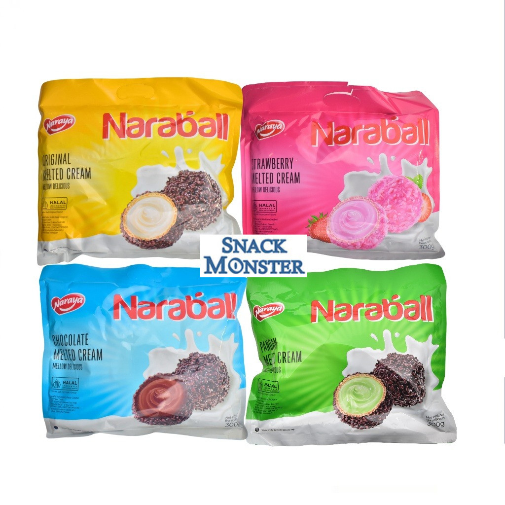 

Naraya Naraball Wafer Melted Cream - Netto 300 gr