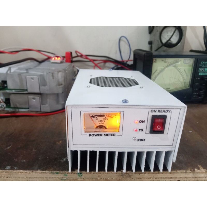 MURAH boster 144mhz 13-28volt untuk ht in 5 watt out 250-300 watt