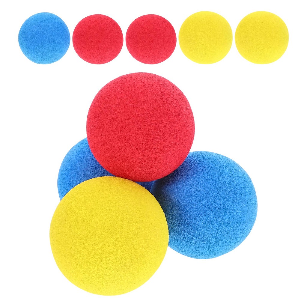 9PCS Sponge Practice Baseballs EVA Material Kids Toys Lightweight Portable Indoor Outdoor Training B