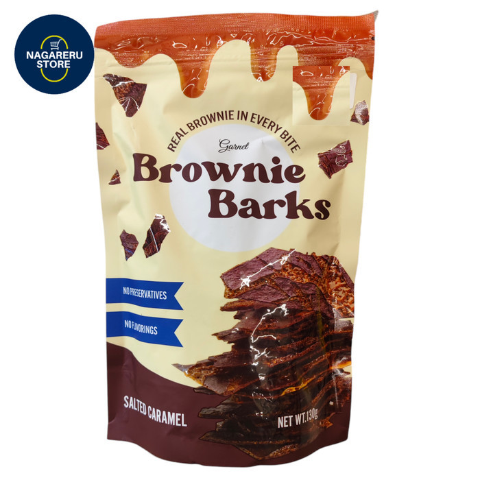 

Brownie barks salted caramel 130gr
