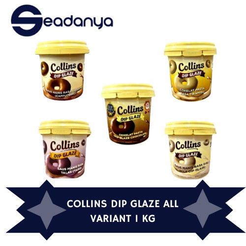 

COLLINS DIP GLAZE ALL VARIANT KEMASAN 1 KG