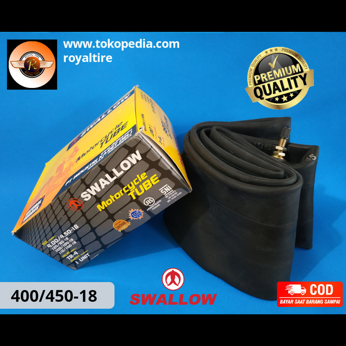 Ban dalam motor swallow 400/450 ring 18