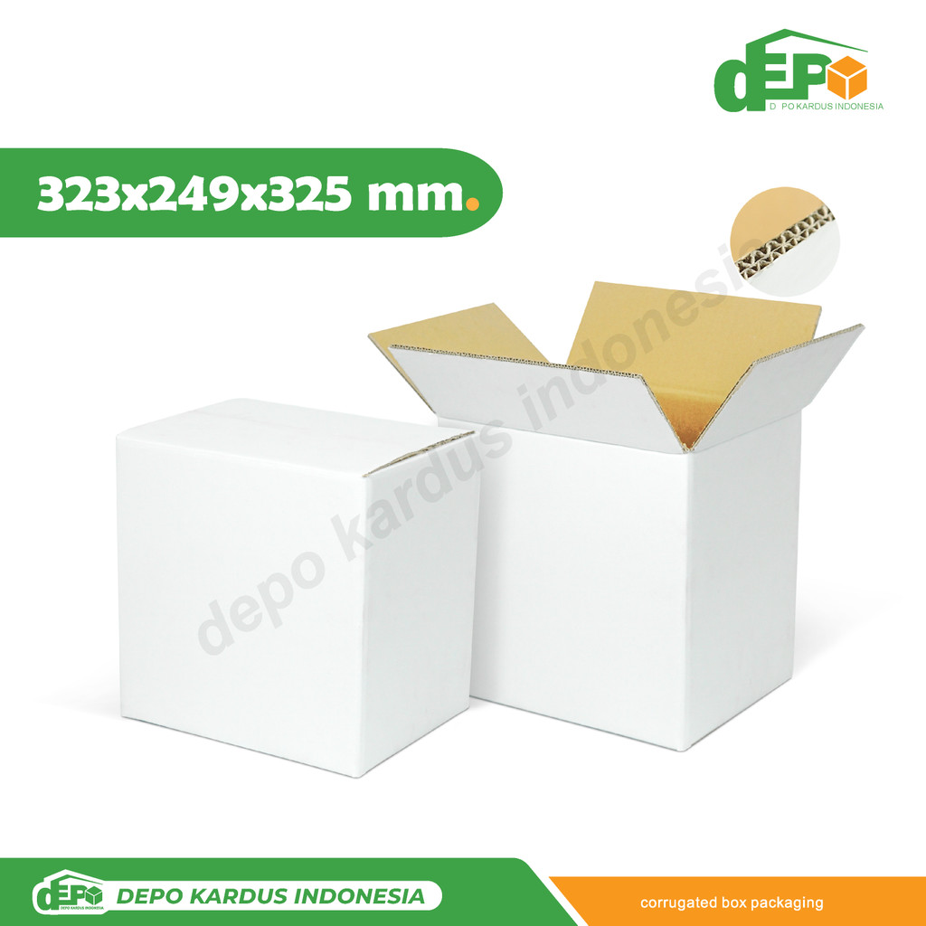 

Box 323x249x325 Doublewall /Box/Kardus/Kemasan/Packaging/KotakKemasan/NormalBox/A1/Tinggi10/Tinggi32