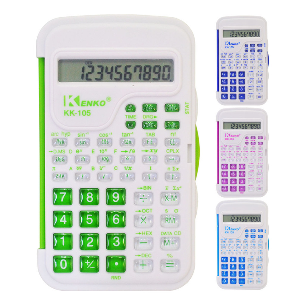 

KK-105 Best Seller Kalkulator Ilmiah 10 Digit Calculator Elektronik Scientific