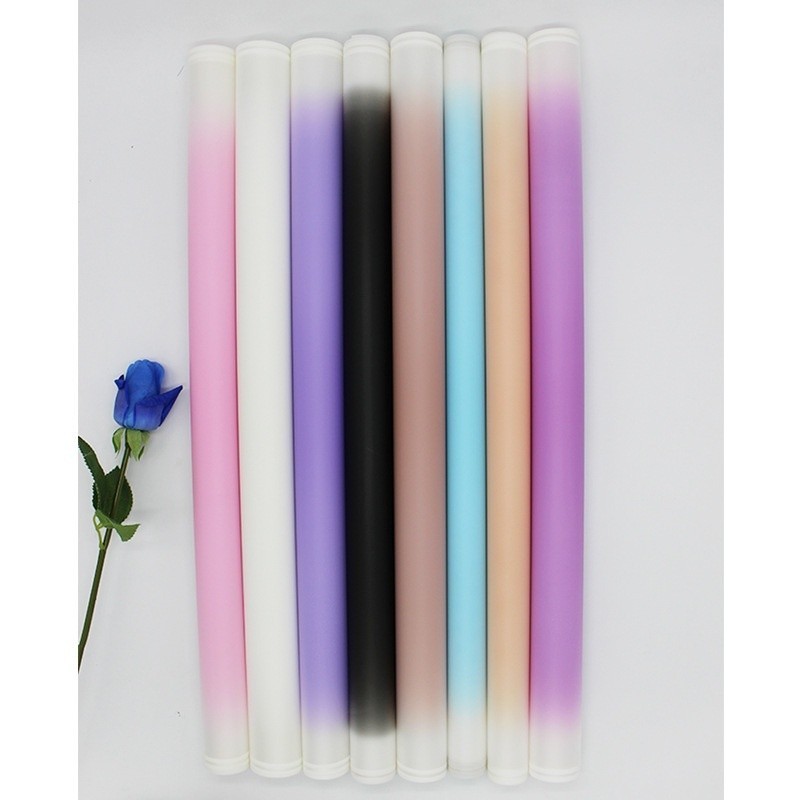 

Flower Wrapping Paper gradient Cellophane Florist/ Kertas Buket Bunga KB09