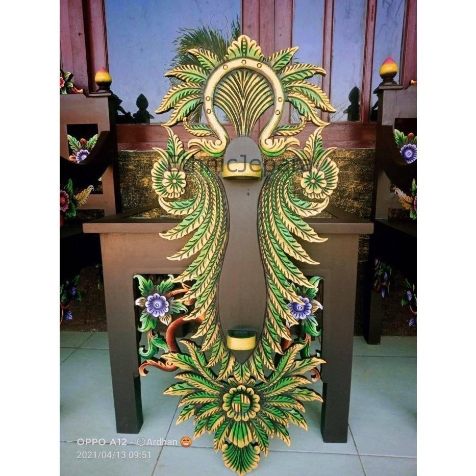 

blawoang Pusaka isi 1 ukir kembang finishing sunging Kayu Jati Termurah Seindonesia EJ32423