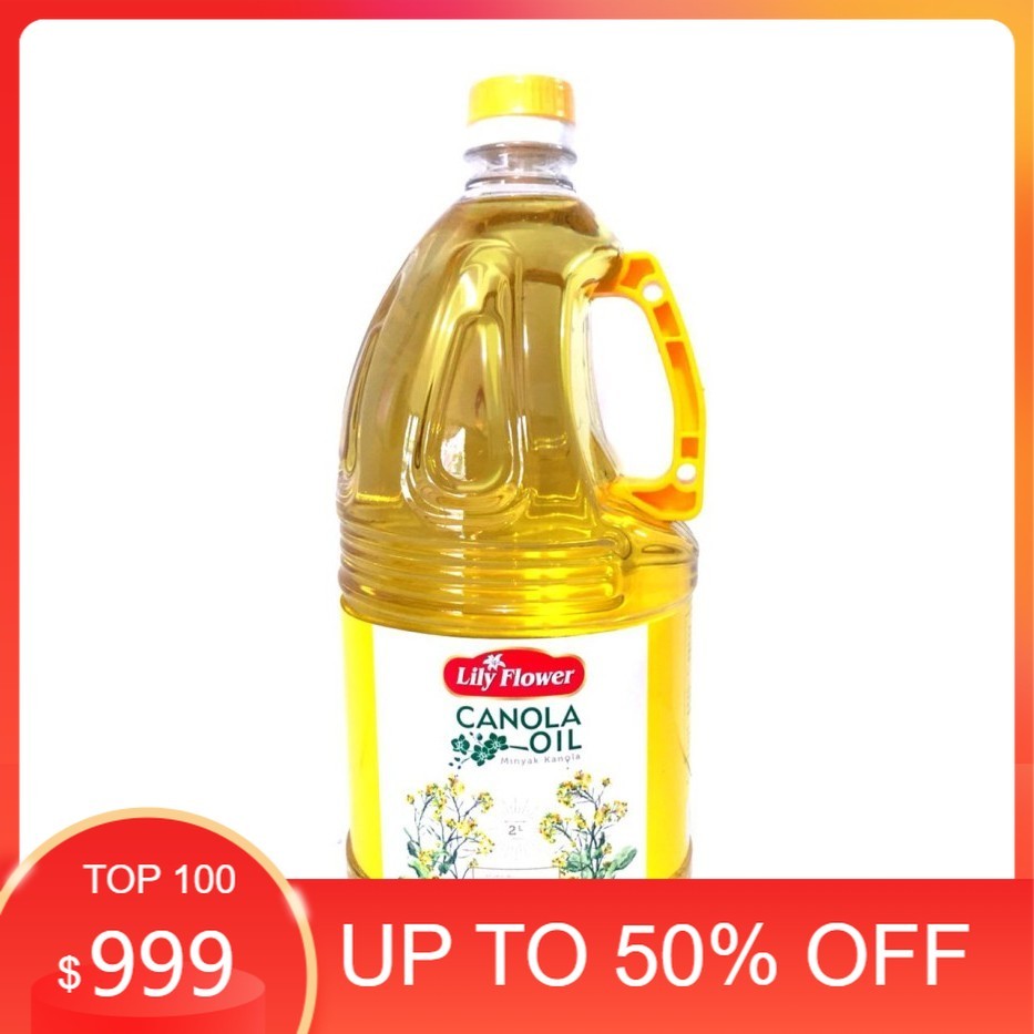 

Canola Oil Lily Flower / Minyak Kanola Lily Flower 2L Best Seller