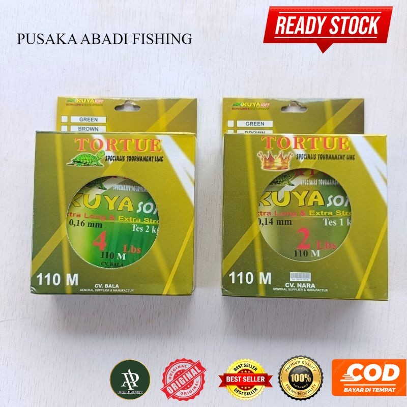 Kuya Soft Tortue 110 Meter - Senar Pancing Kuya Soft