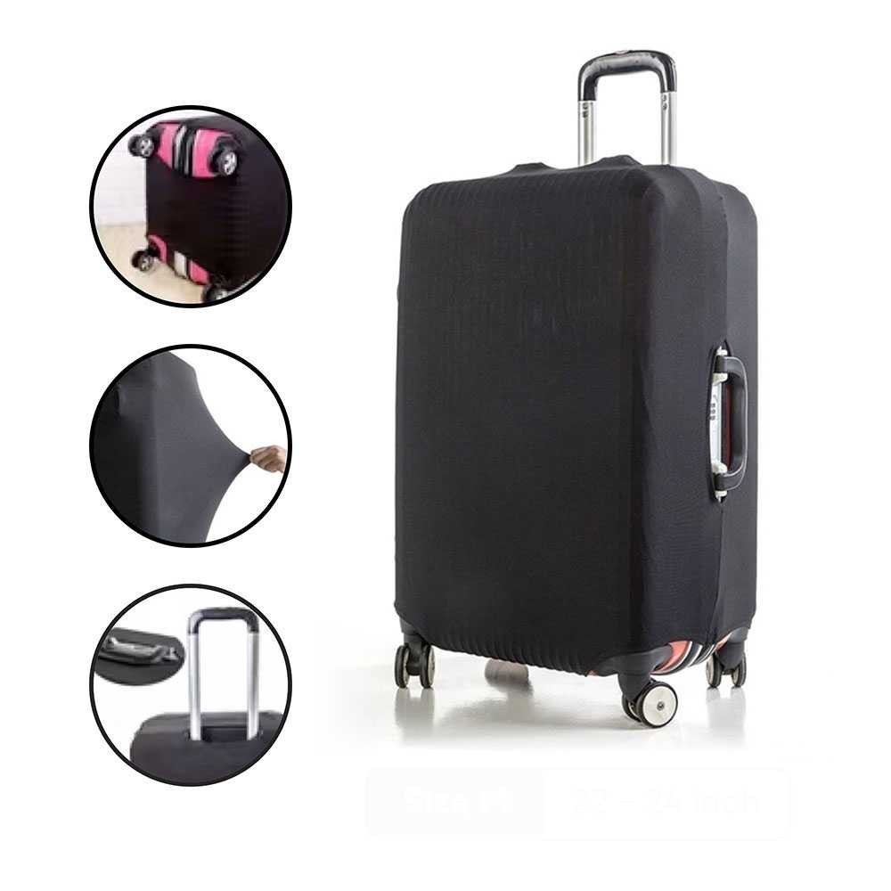 Cover Koper Elastis Polos Suitcase Cover / Sarung Koper  Tas / Cover Pelindung Koper  / Pelindung Ko