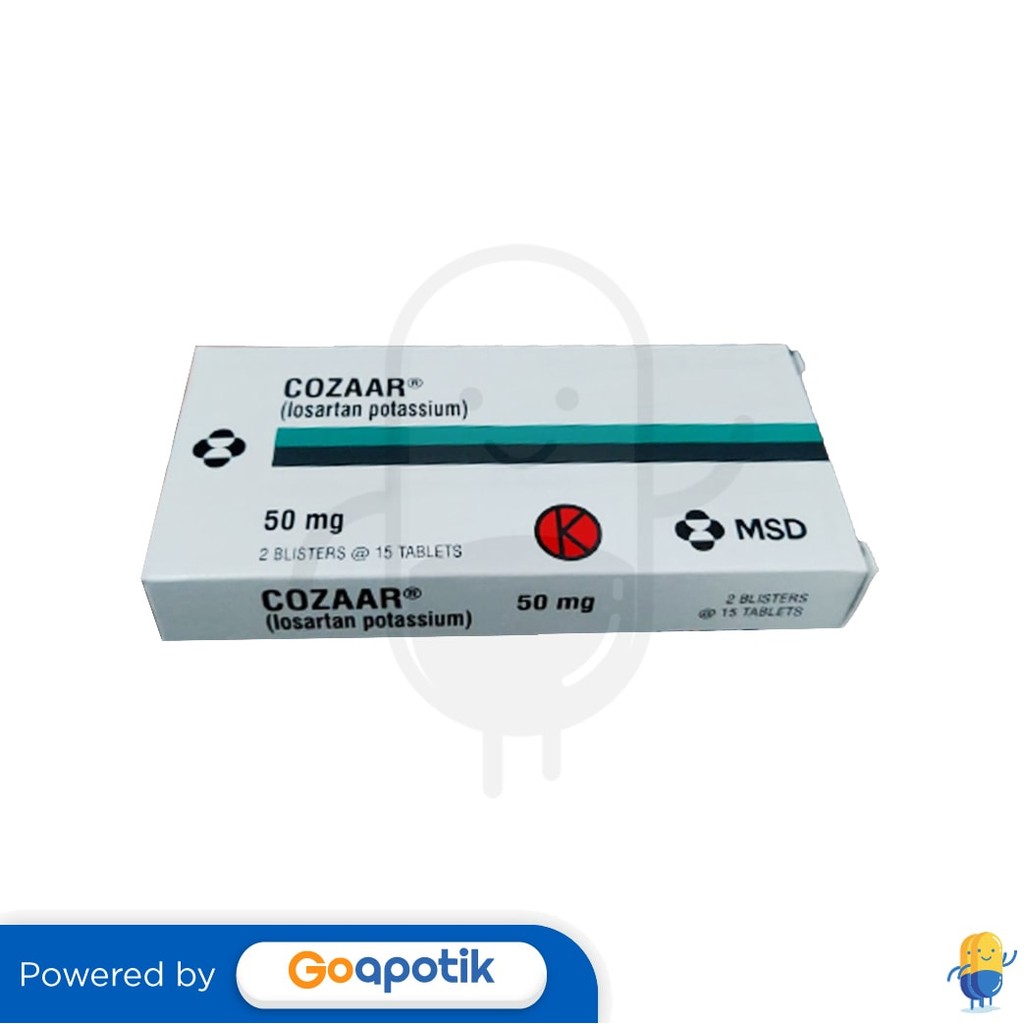 Cozaar 50 Mg Box 30 Tablet