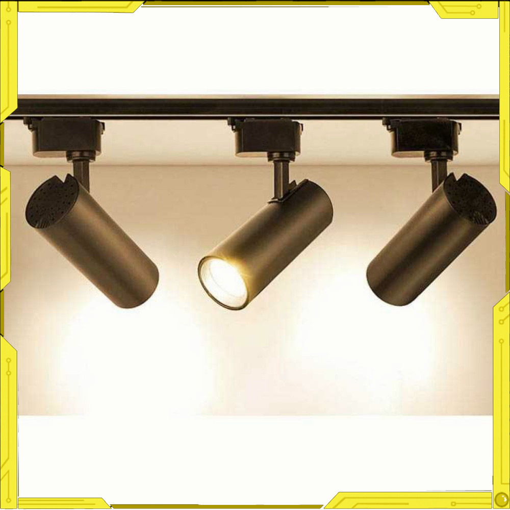 Lampu Sorot LED COB Track Light Natural White 4000K 12W - ZH24