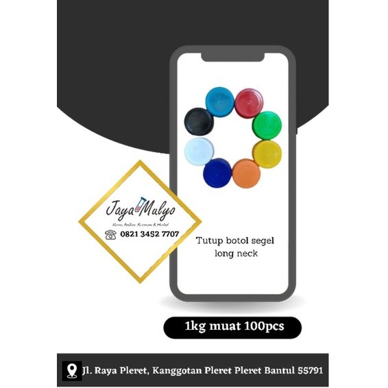 

Tutup Segel Longneck (10pcs)/ Leher Panjang