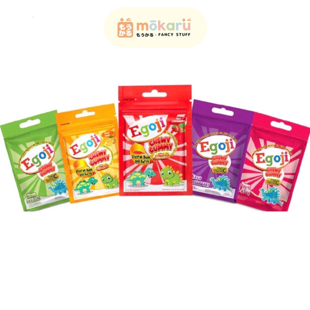 

EGOJI Chewy Gummy Isi 10 Permen Lunak Suplemen Vitamin Anak
