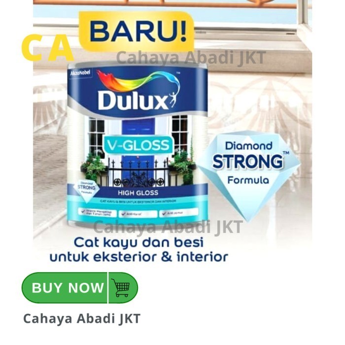 

CAT MINYAK KAYU DAN BESI DULUX VGLOSS - black122