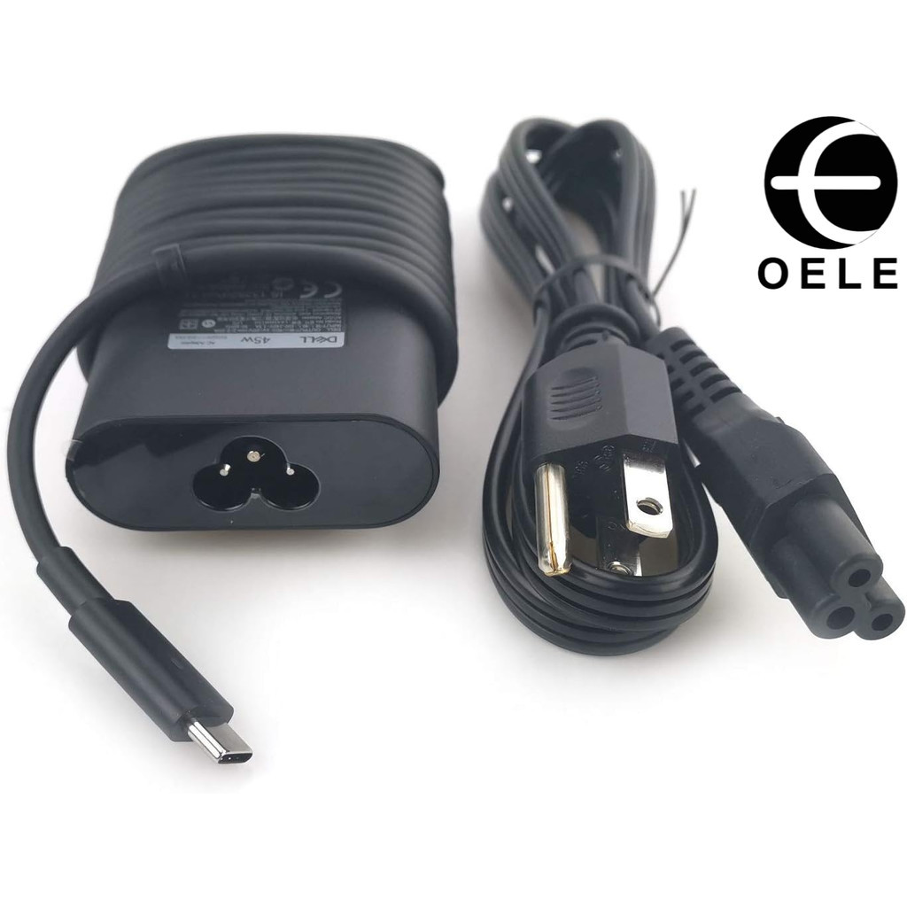 New Genuine Dell 45W USB-C Power AC AdapterWith Cord AA45NM150