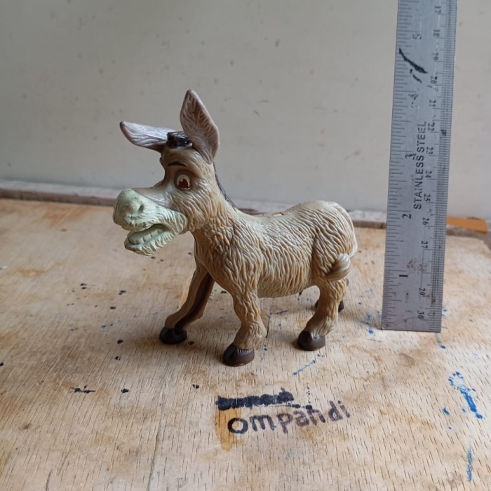 ZS34 figure kartun donkey shrek McDonald's