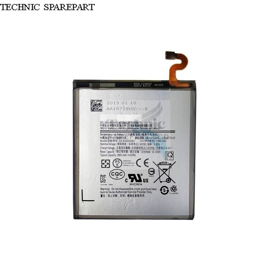 BATERAI SAMSUNG A9 2018 / A920 / A9S / EB-BA920 BATTERY BATRE BATREI BATERAY ORI99