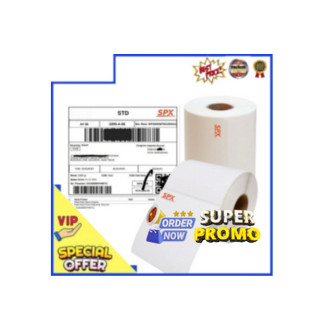 

Bisa Cod label pengiriman olshop tempel 100 x150 isi 250 label pengiriman paket shopee stiker resi olshop