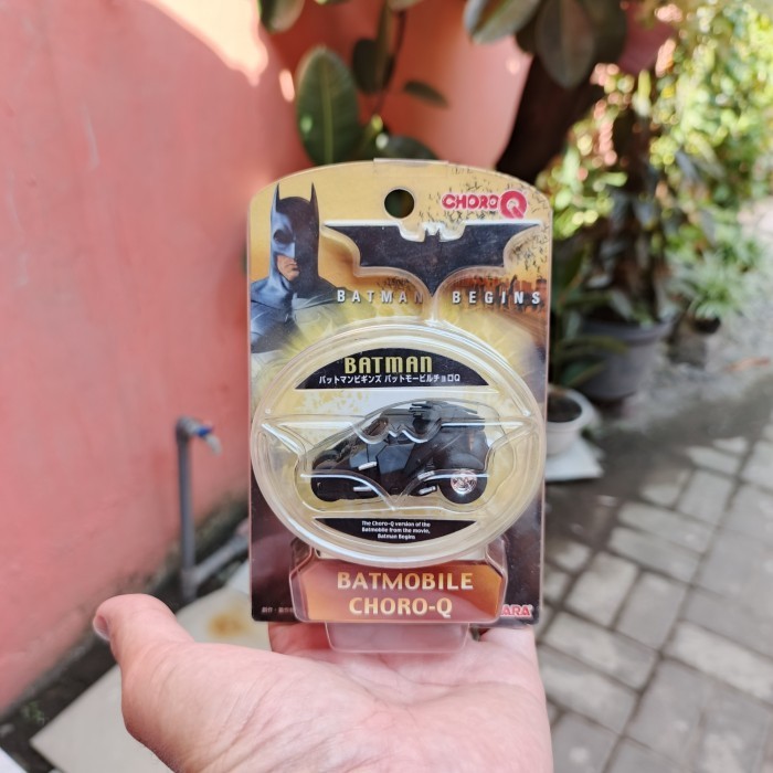 ChoroQ Batmobile Batman Begins Choro Q Choro-Q VHTF Miniatur Mainan Diecast