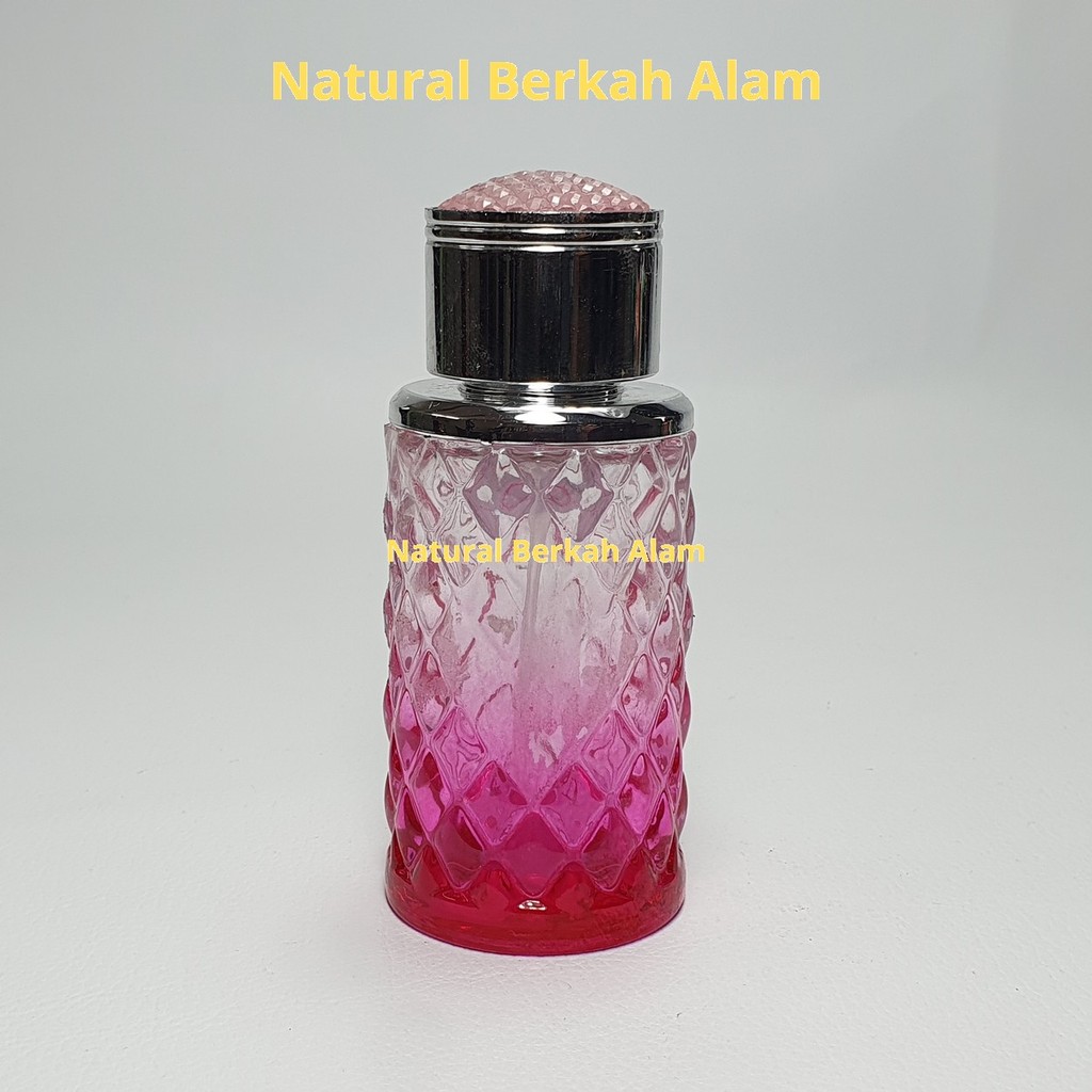 Botol Parfum Kaca 50 Ml Crystal Wajik Bh Na / Botol Parfum Kosong / Botol Kaca Parfum 50 ml