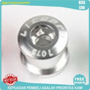 Baut Chainring LITEPRO Double Crank-Crank Dual Screw Bolt Allu-5warna - Silver