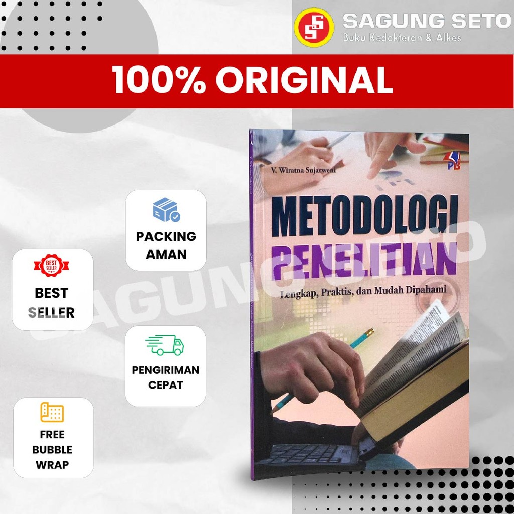 METODOLOGI PENELITIAN LENGKAP PRAKTIS DAN MUDAH DIPAHAMI - SUJARWENI