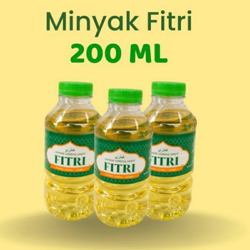 

minyak sayur fitri 200ml isi 24 btl