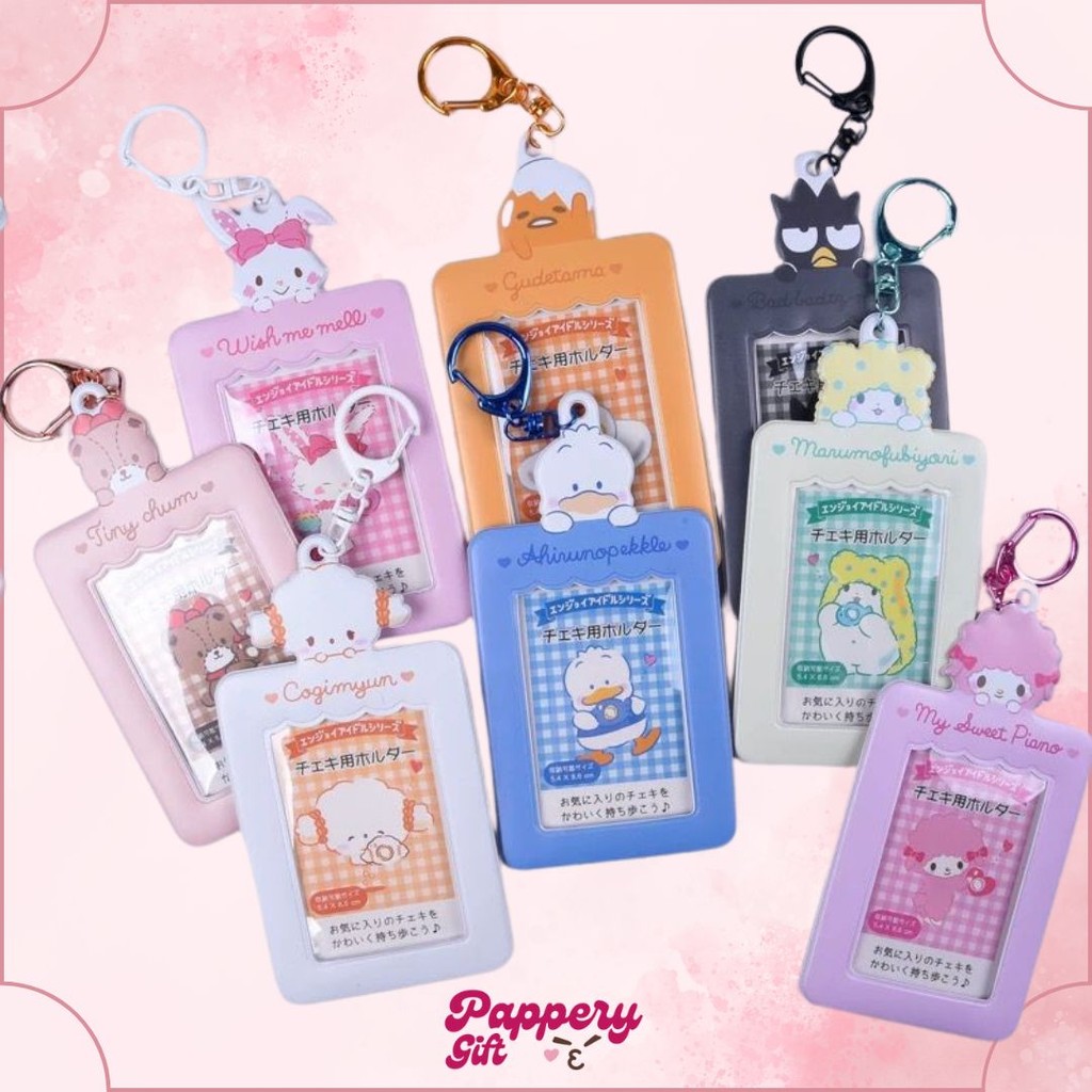 

Gantungan Kartu Name Tag/ ID Card Holder Sanrio Melody Kuromi - SE0412