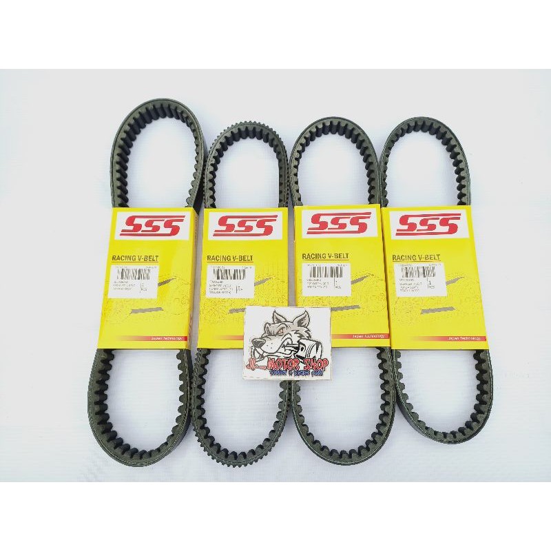 SANRIRINTOJAYASHOP (ORIGINAL) V-Belt Vanbelt SSS Racing Honda PCX 150 PCX150 Top Quality