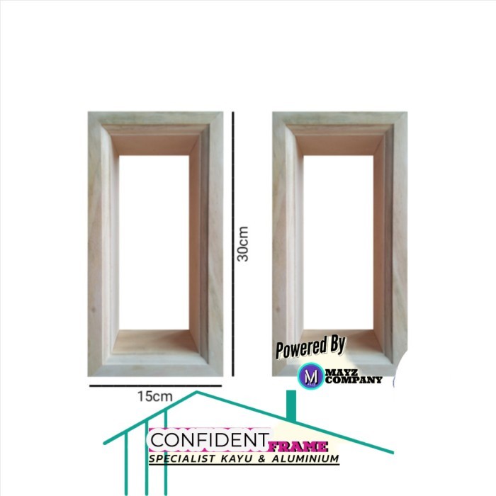 Loster Kayu Minimalis/Roster Kayu Meranti/Lubang Angin Custom