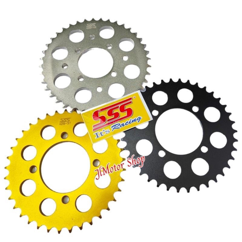 ABOLAILSHOP  Gear Belakang Gir SSS 415 428 Supra x 125 Karisma Blade New Revo Absolute Revo Lama - S
