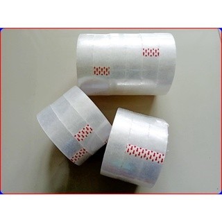 

PAKET MURAH Per slop isi 6pcs Lakban Bening 1" 24 mm x 72y / Solasi / Selotip