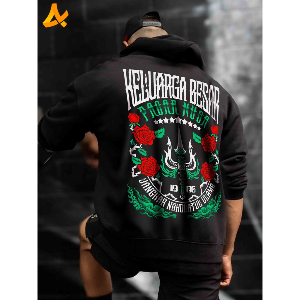 Jaket Hoodie Trisula Pagar Nusa 1986 Terbaru - Kaos Pagar Nusa Distro Trident Ligas Gasmi Nyell