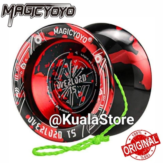 Magic Yoyo Overlord T5 Unresponsive Alumunium KK Bearing Freestyle Profesional Contest Original Meta