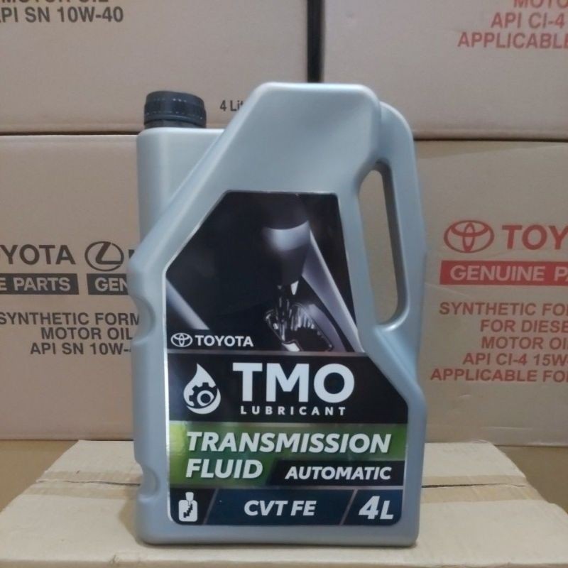 Toyota Motor Oil TMO CVT FE - Pelumas Oli Transmisi Matic CVT Mobil 4 Liter Original NEW