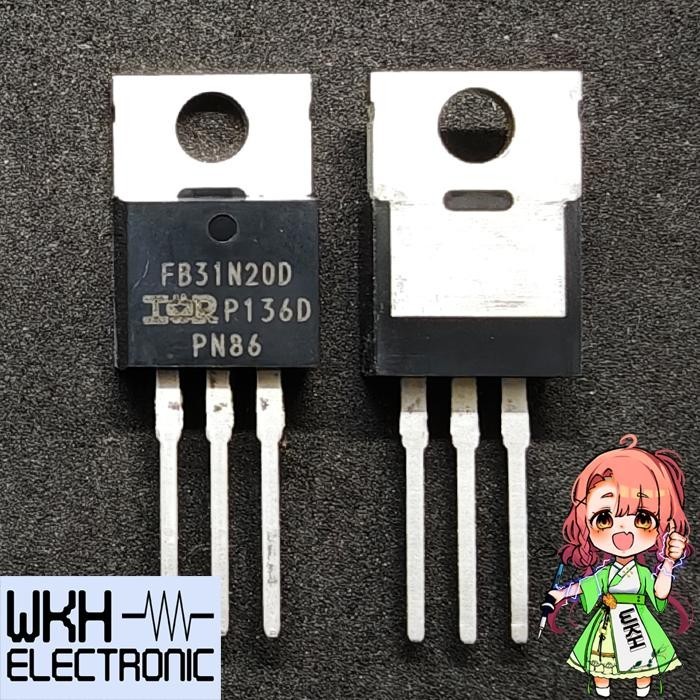 EWR27 ORI IRFB31N20DPBF IRFB31N20D FB31N20 SMPS Mosfet FB31N20D