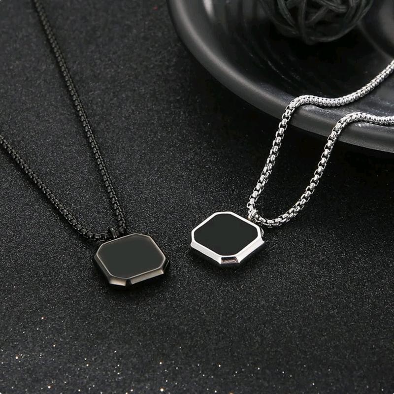 

KALUNG TITANIUM MODE LIONTIN ELEGAN PRIA DAN WANITA ANTI KARAT ANTI LUNTUR