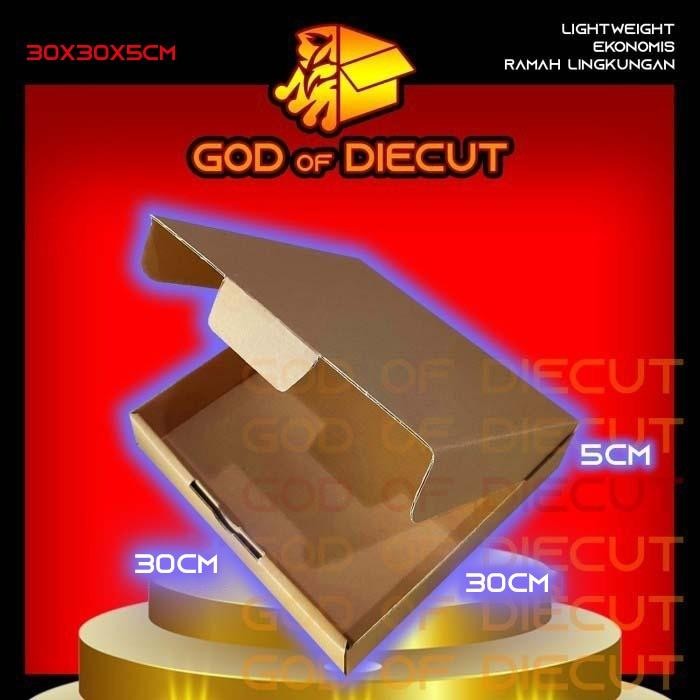

Kardus Diecut UK 30x30x5 CM Box Packaging BARU Corrugated Die Cut