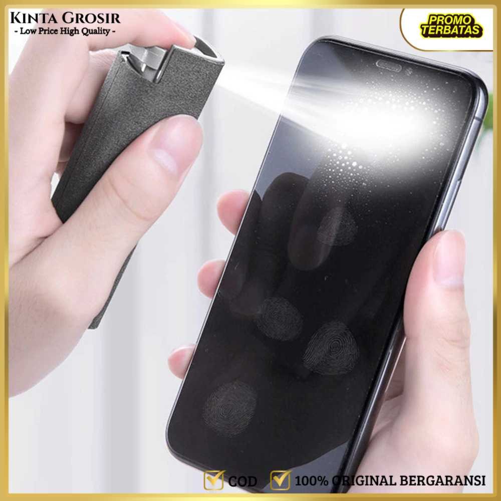 Spray Pembersih Layar HP & Laptop 2in1 - Bersih Seketika, Praktis Bawaannya
