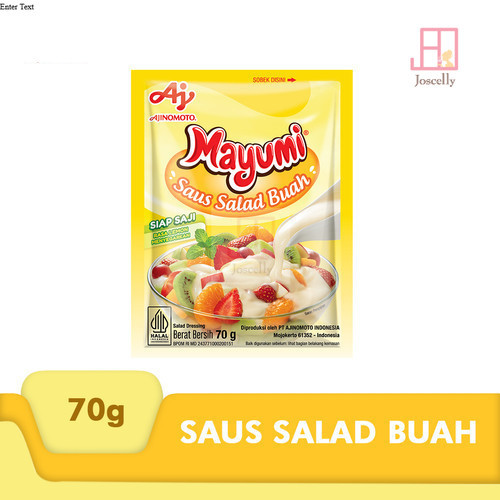 

JOSCELLY.ID AJINOMOTO Mayumi Saus Salad Buah 70 gr