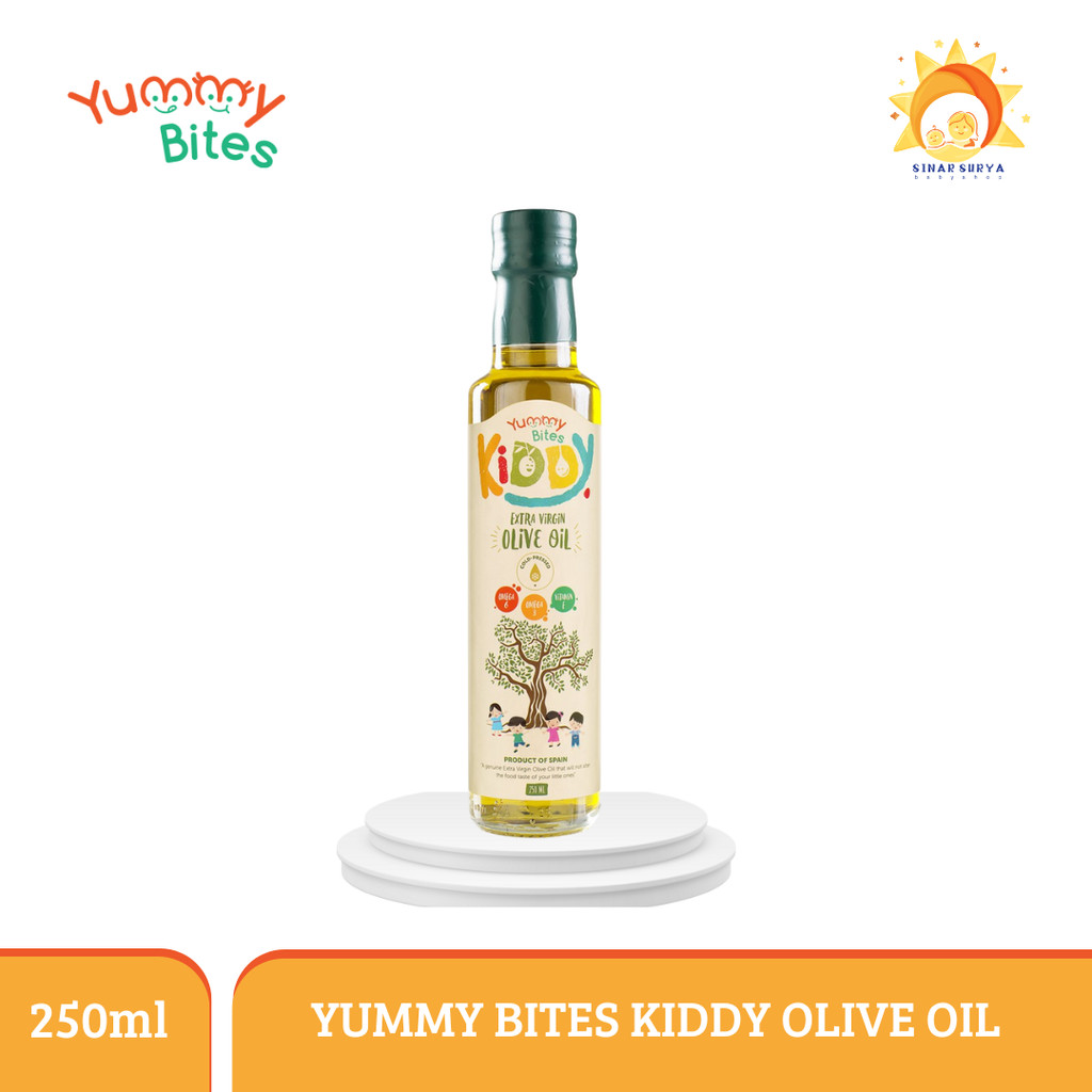 YUMMY BITES KIDDY OLIVE OIL 250ML EVO/ MINYAK ZAITUN